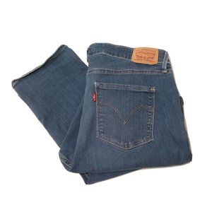 Levi's Women's Size 16M | 33x30 Classic Mid Rise Skinny Jean, Medium Wash 33x29